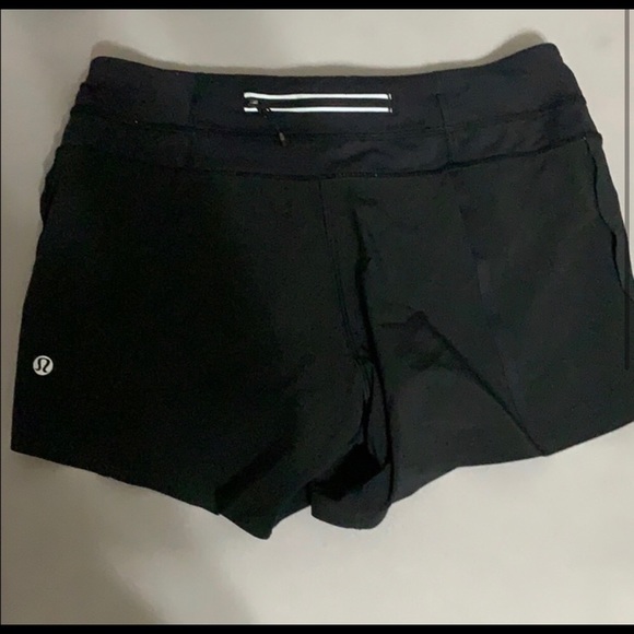 Black lululemon shorts - Picture 2 of 3